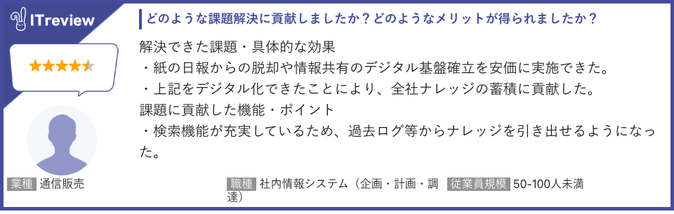GroupSessionユーザレビュー